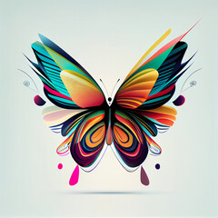 Obraz na płótnie Canvas Butterfly illustration