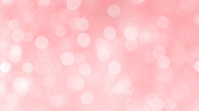Rose pink white smooth blurred bokeh background