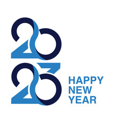 Happy New year 2023  Infinity Logo