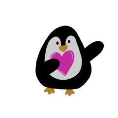 Love penguin