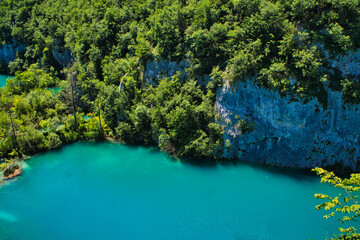 view of green lake