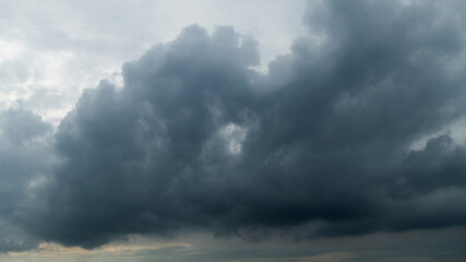 Fototapeta na wymiar Dramatic sky with storm clouds
