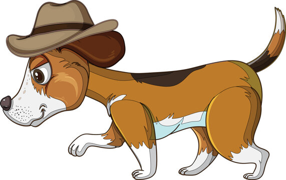 Dog Pet Illustration Free Vector