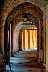 Obraz premium Via Boccacanale di Santo Stefano.