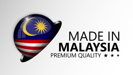 Made in Malaysia graphic and label.