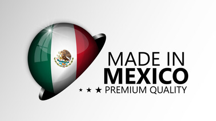 Made in Mexico graphic and label.