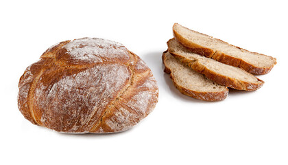 Fresh bread baked with natural ingredients