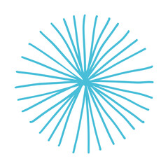 Hand drawn doodle graphic line elements