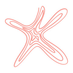 Hand drawn doodle graphic line elements