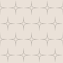 Seamless Graphic Monochrome Vintage Fabric Textile Wallpaper Wrapping Paper Swatch Template Pattern Background Design Decoration Artwork Print