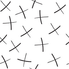 Fototapeta premium black and white marks