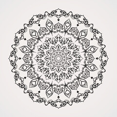 mandala blends ornaments with beautiful and meaningful peacock feather shapes