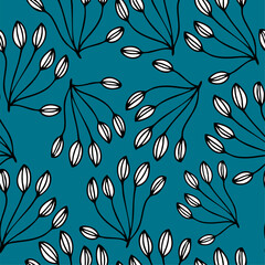 Fototapeta premium seamless floral pattern