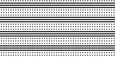 Vector illustration of black line and square on white color background. Design of line and shape seamless pattern