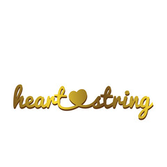 Typography: Heart String