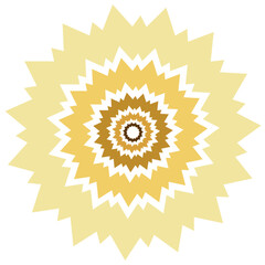 An abstract transparent circular design element.