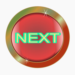 next glossy button