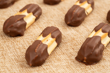 Cookies with chocolate