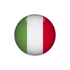 Italy flag icon vector design templates