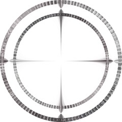film strip, 3d circular object