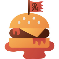 fast food illustration