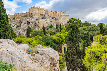 Greece, Athens, Acropolis, Partenon - obrazy, fototapety, plakaty