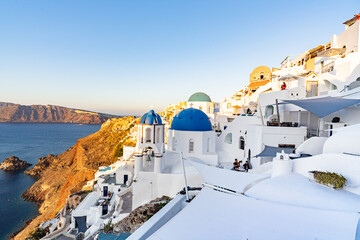 Naklejka premium Greece, Santorini, Oia