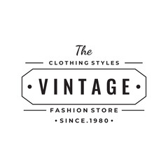 Retro hipster typography Elements Template for clothes shop, cafe, beer shop,restaurant,business,label,poster,vintage brand.
