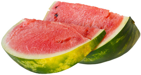 Fresh ripe watermelon berry fruit slice