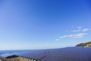 巨大な太陽光発電所