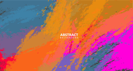Abstract paint colorful