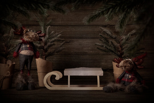 Christmas digital background