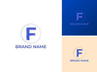 ILLUSTRATION LETTER FE TECH GRADIENT PURPLE COLOR GEOMETRIC LOGO DESIGN SIMPLE VECTOR GOOD FOR APPS, BRAND 