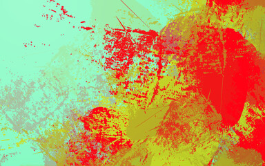 Obraz na płótnie Canvas Abstract grunge texture colorful background vector