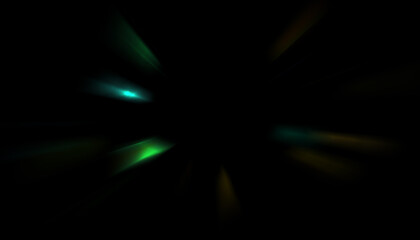 Explotion of glowing star. Dynamic colorful background image. Glow lights wallpaper. Vibrant template for your design.