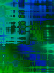 Urban grunge background with geometrical pattern. Linear colorful texture. Futuristic wallpaper of a decaying texture..