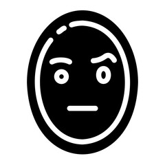 Fototapeta premium annoyed icon