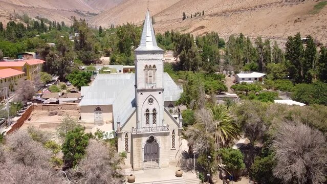 Iglesia Pisco Elqui, Valle del Elqui, Coquimbo, Chile