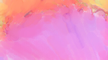 Soft watercolor wallpaper. Artistic painting with softly brushed colors. Pastel colors dabbed background. Painted abstract wall art.