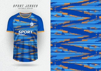 t-shirt design background for team jersey racing cycling soccer game blue zigzag pattern