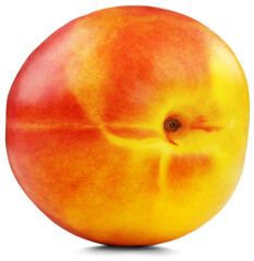 Fresh tasty ripe peach or nectarine fruit