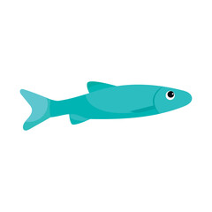 fish icon flat