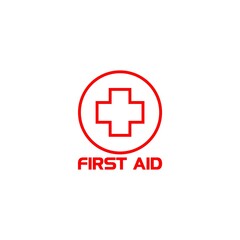 Fototapeta premium First aid icon