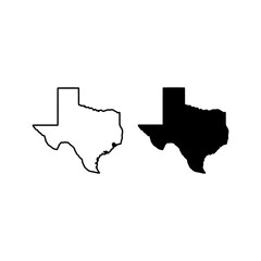  Texas map icon.
