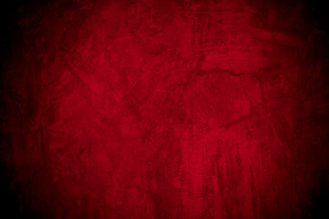 Old wall texture cement black red  background abstract dark color design are light with white gradient background.