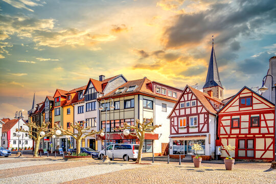 Altstadt, Schluechtern, Hessen, Deutschland 