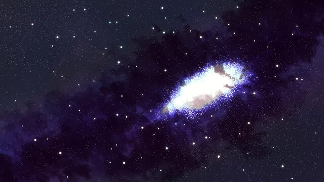 galaxy in space 2D