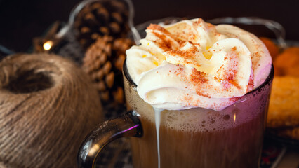 cup of coffee with cream