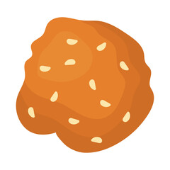 cookie with sesame