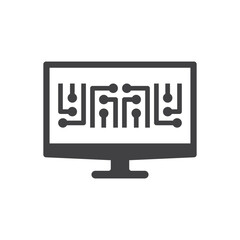 Computer Processor Icon